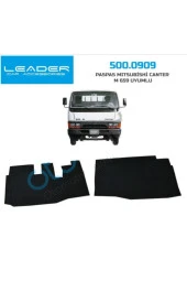 Mıtsubishi Canter M 659 Uyumlu Kamyonet Kauçuk Rulo Paspas Ön thumbnail 1