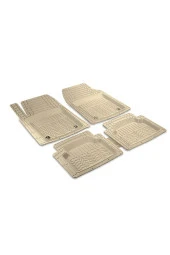 Toyota Avensis 2005 Ile Uyumlu Yeni Nesil 3d Havuzlu Paspas Bej Renk thumbnail 1