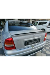 Opel Astra G Bagaj Üstü Spoiler Piano Black Parlak Siyah thumbnail 2