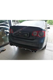 Volkswagen Jetta 2006 - 2010 Bagaj Üstü Spoiler Pianoblack thumbnail 1