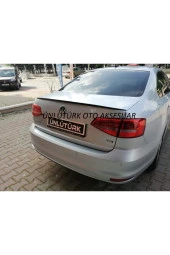 Volkswagen Jetta 2011 Sonrası Bagaj Üstü Spoiler Pianoblack - 1