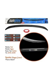Fiat Egea 2015-2020 Spoiler Bagaj Çıtası Piano Black Spo-2 006 101 thumbnail 3