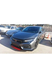 Civic Fc5 - Fk7 Ön Lip Kırmızı 4 Parça thumbnail 1