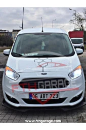 Ford Courier Ön Lip - Esnek 3 Parça Kanatlı Ön Lip thumbnail 2