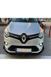 4 Parça Renault Clio 4 - Ön Lip Kırmızı-sarı-mavi Dilli thumbnail 2