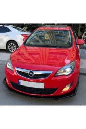 Opel Astra J Ön Lip Ön Ek 3 Parça Parlak Siyah thumbnail 1
