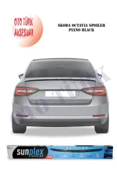 Skoda Octavıa Spoiler Piano Black thumbnail 1