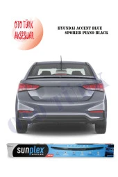 Hyundaı Accent Blue Spoiler Piano Black thumbnail 1