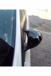 Citroen C-elysee Yarasa Ayna Kapağı Batman Piano Black thumbnail 1