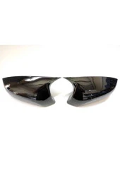 Renault Fluence Yarasa Ayna Kapağı Batman Piano Black thumbnail 2