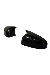 Courier 2018-2021 Uyumlu Piano Black Batman Yarasa Ayna Kapağı - 1