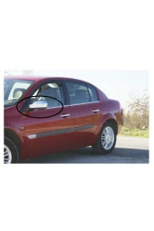 Renault Clio 3 ABS Krom Ayna Kapağı 2007 Sonrası Sağ Sol 2 Prç - 1