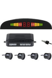 Dijital Ekranlı Araç Park Sensörü Ses Ikazlı 22 Mm Siyah Göz thumbnail 1