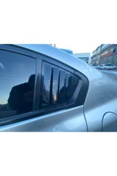 Honda Civic Fb7 Kelebek Cam Kaplama Vizörü Piano Black 2012-2015 thumbnail 1