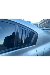 Honda Civic Fb7 Kelebek Cam Kaplama Vizörü Piano Black 2012-2015 thumbnail 1