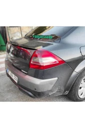 Renault Megane 2 Sedan Bagaj Üstü Spoiler Bagaj Çıtası Pianoblack - 2