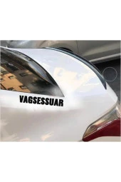 Citroen C Elysee Bagaj Üstü Spoiler Bagaj Çıtası Pianoblack thumbnail 3