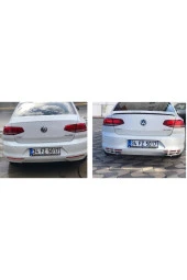 Vw Passat B8 Bagaj Üstü Spoiler Bagaj Çıtası Pianoblack - 1