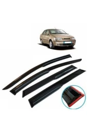 Fiat Albea Fiat Palio Fiat Siena Mügen Cam Rüzgarlığı 4 Lü Takım - 3