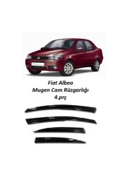 Fiat Albea Fiat Palio Fiat Siena Mügen Cam Rüzgarlığı 4 Lü Takım - 2