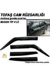 Tofaş Cam Rüzgarlığı - Parlak Siyah - 1