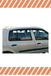 Renault Clio 2 Hb 1999 -2008 Modellerine Özel 4’lü Mügen Tip Cam Rüzgarlığı thumbnail 2