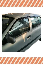 Renault Clio 2 Hb 1999 -2008 Modellerine Özel 4’lü Mügen Tip Cam Rüzgarlığı thumbnail 3