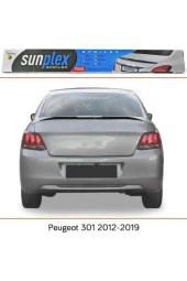Peugeot 301 Bagaj Üstü Spoiler Piano Black thumbnail 1