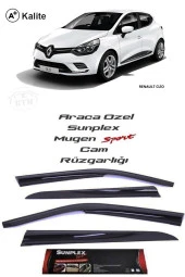 Renault Clio 4 Cam Rüzgarlığı Marka Mugen 4lü thumbnail 1