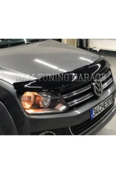 Volkswagen Amarok Kaput Rüzgarlığı Kaput Koruma 3.2 Kalın Plastik thumbnail 1