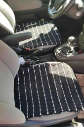 Terletmez Oto Kilim Ön Ve Arka 3lü Serme Set thumbnail 1