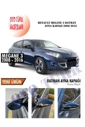 Renault Megane 3 Yarasa Batman Ayna Kapağı 2008 2016 thumbnail 1