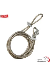 Çelik Oto Araç Çekme Izoleli Çeki Halatı 3.5 Metre 5-7 Mm thumbnail 1