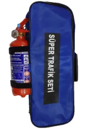 Trafik Seti Çantalı Lüx Set Yangın Söndürücülü İkaz Yelekli thumbnail 1