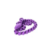 3D Hareketli Yılan Figürlü Oyuncak - Mor thumbnail 1