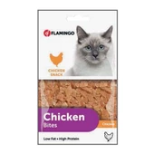 Flamingo Chicken Bites Tavuk Etli Naturel Kedi  Ödülü 85 Gr SKT:12/2026 - 2