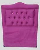 Başlık 90325 DK Tek Kişi 100 Model Tay Tüyü Fuşya Kumaş Dolgun kapitoneli ElYapım thumbnail 7