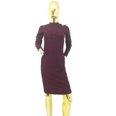 H&M DİVİDED STREÇ ELBİSE - 8