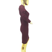 H&M DİVİDED STREÇ ELBİSE - 9