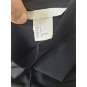 H&M  SİYAH STREÇ FIRIFIR DETAYLI ELBİSE - 7
