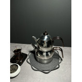 BENA LİFE Premium 4 Parça Çaydanlık 18/10 Paslanmaz Çelik Çaydanlık Takımı Mini Boy - 3
