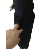 MANGO SUİT FIRFIR ETEKLİ MİNİ SİYAH ELBİSE - 6
