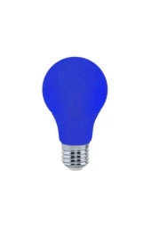 5 Adet K2 MAVİ Işık 5 Watt Led Gece Lambası Ampulü, E27 Duylu Ağaç Feneri Ampulü - 2