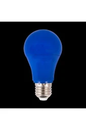 5 Adet K2 MAVİ Işık 5 Watt Led Gece Lambası Ampulü, E27 Duylu Ağaç Feneri Ampulü - 3