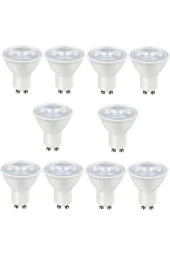 10 Adet 7 W. Amber Işık 1. Sınıf Ultra Kalite Gu10 Duy Led Ampul - 1