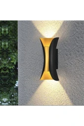 10 Watt Dekoratif Led Aplik, Modern Dış Mekan Aydınlatma Armatürü, Bahçe Duvar Aplik, Modern Armatür - 3