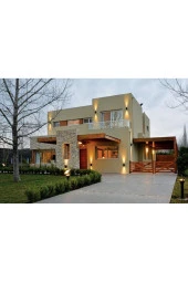 4 Adet Amber Işık Çift Yönlü Dekoratif Işık Süzmeli İç ve Dış Mekan, Bahçe, Balkon, Teras Apliği - 1