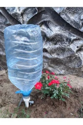 30 Adet 5 Litrelik Su Şişelerine Uyumlu Çiçek Ve Fidan Sulama Aparatı, Tatilde Çiçek Sular Aparat - 3