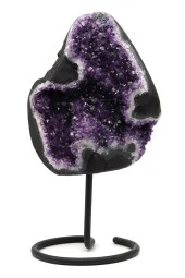 Ametist Doğal Taş Standlı Ham Parça - 1