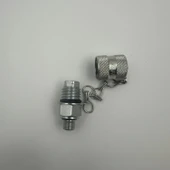 Hidrolik Minimes Manometre Test Priz Rekoru M16x2 - 3/8 thumbnail 5